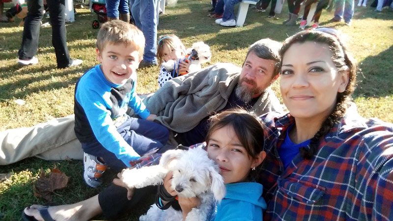 Workamping family of five with two dogs downsizes to full-time RV in their first step toward a simpler, freer lifestyle.