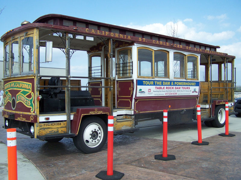 8 ride the san francisco trolley for tour of the dam