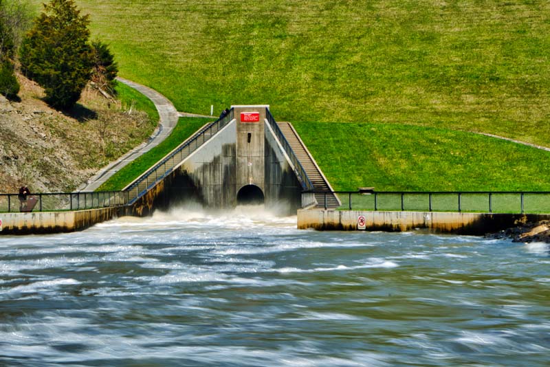 dam outlet