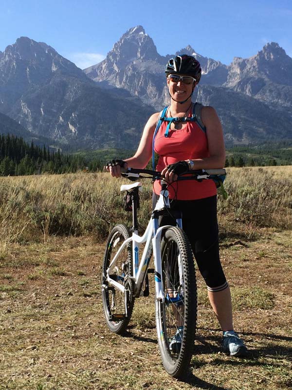 cycling in the tetons
