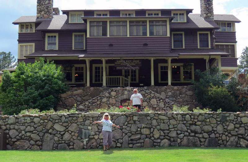 Buffalo Rock Lodge view of lodge submitted by Workampers Lee and Beth Holt