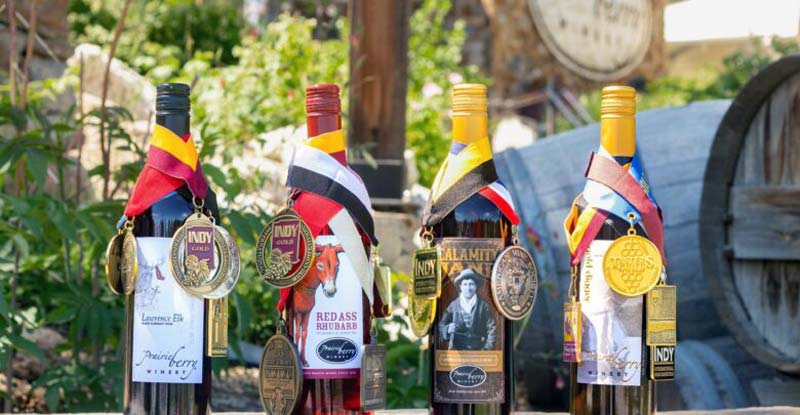 prairie berry award winning wines