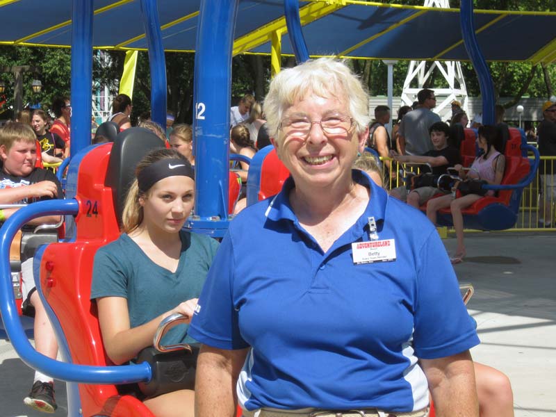 Judy Gorden - Workamper at Adventureland Amusement Park