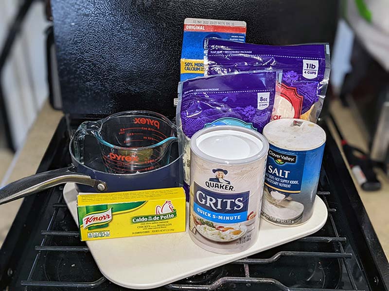 southern cheese grits | workamper recipes