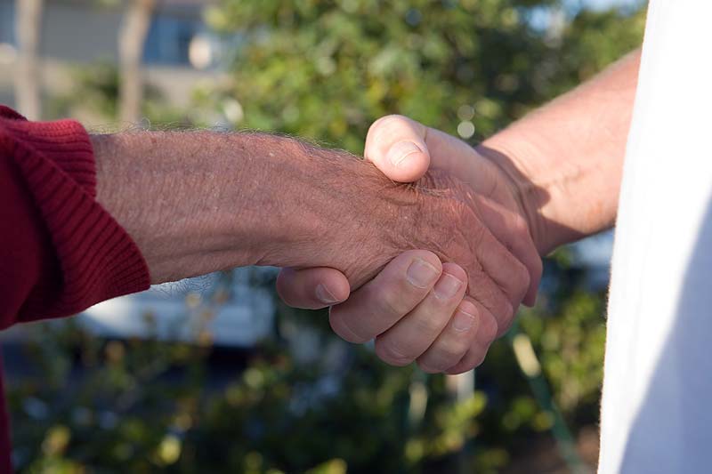 workamper interview handshake