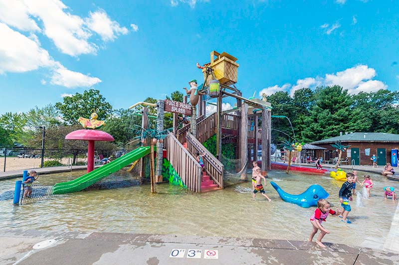 water slide jellystone park
