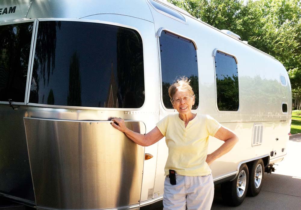 Woman With Airstream
