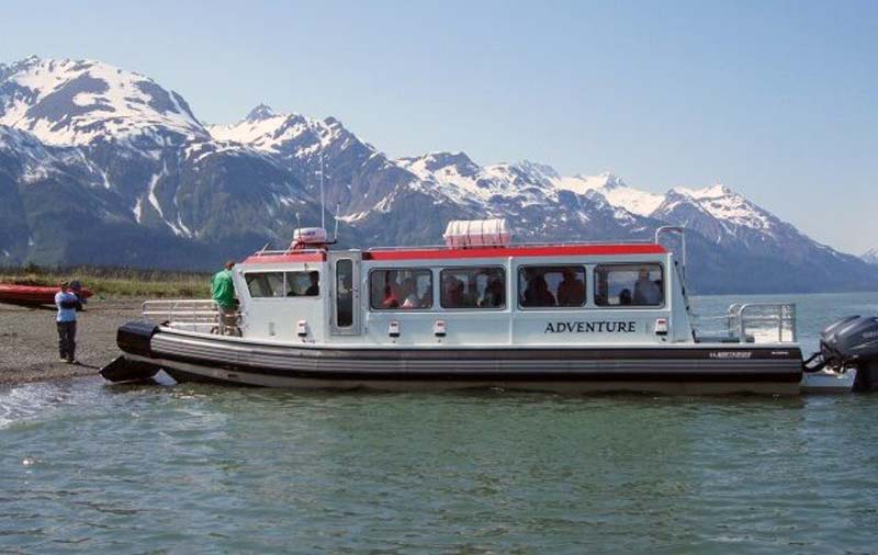 alaska x glacier point boat