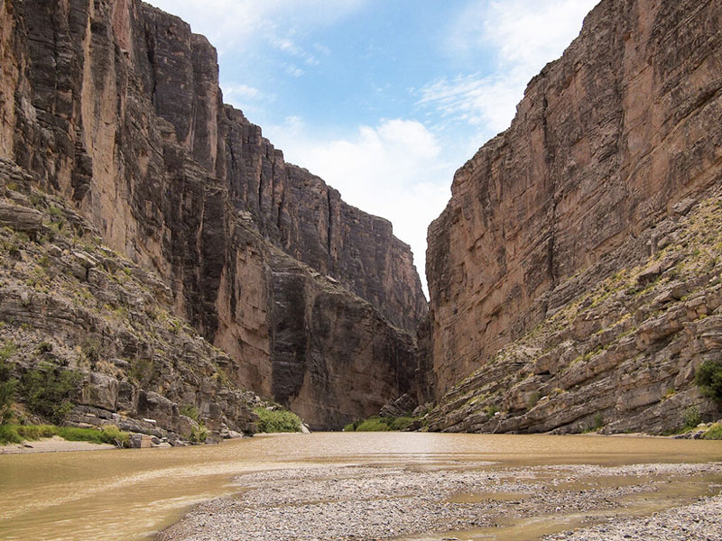 santa elena canyon in big bend national park photo by michael in wikipedia