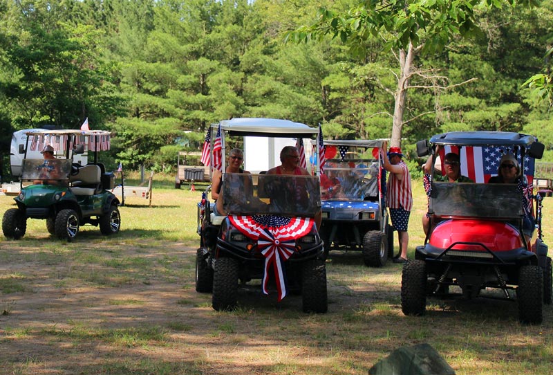 independence day is a big deal at white river rv park and campground