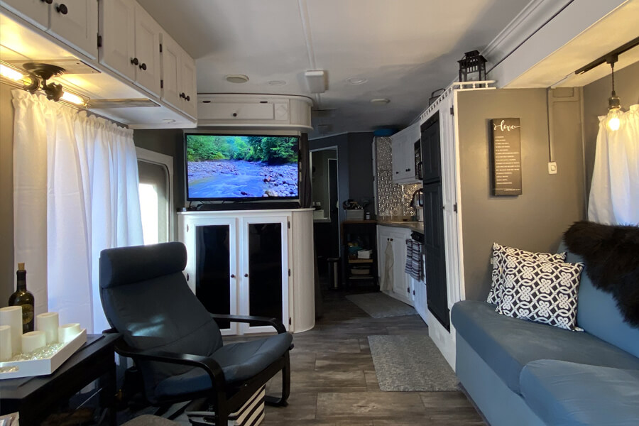 tim glori winders motorhome interior