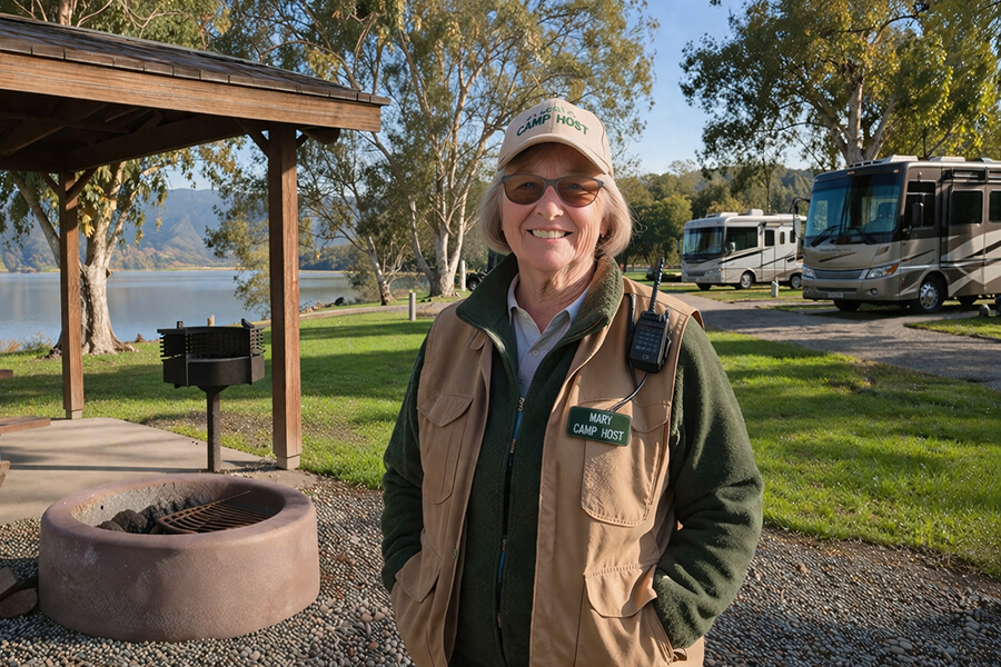 Workamper camp host at RV park