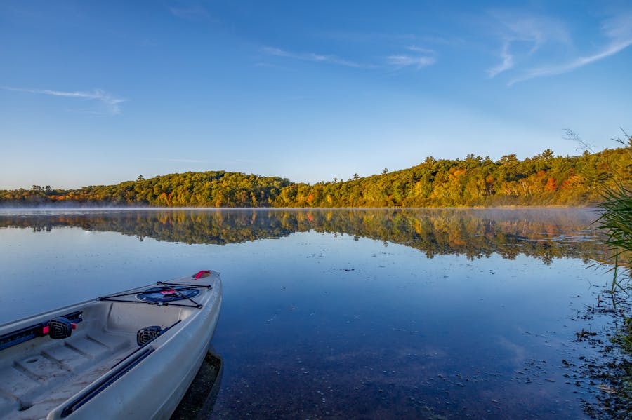 kayak wisconsin lake