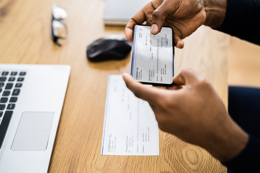 mobile check deposit