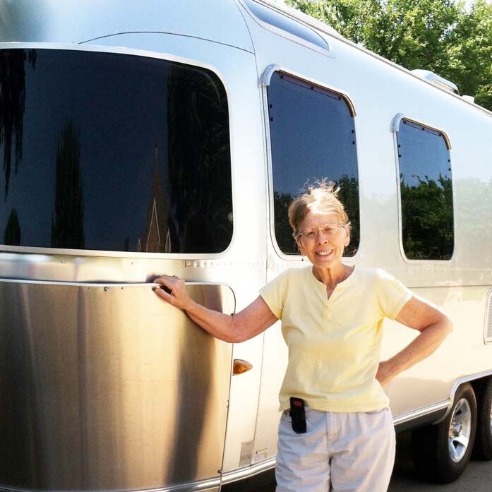 Woman With Airstream