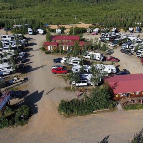 Denali RV Park in Alaska - View from above
