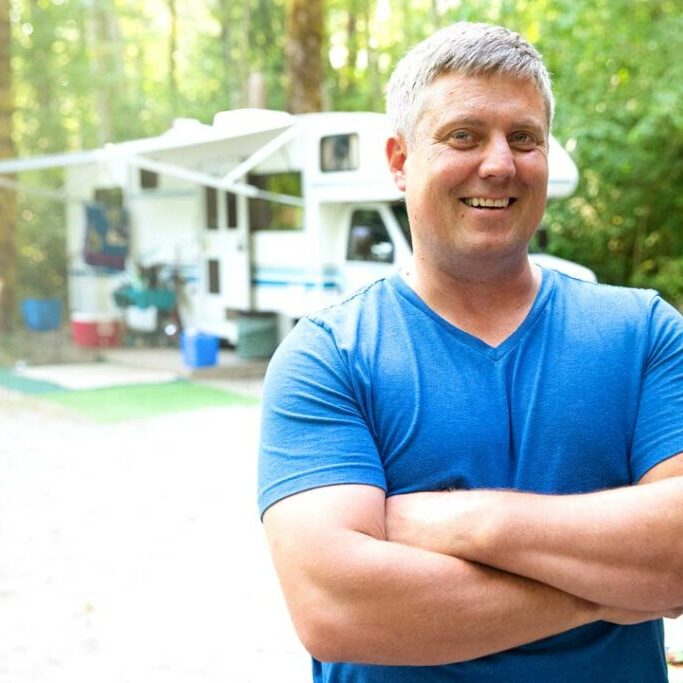 Man With RV