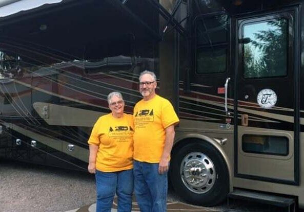 Couple with RV