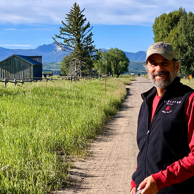 Sam Gennawey outdoors