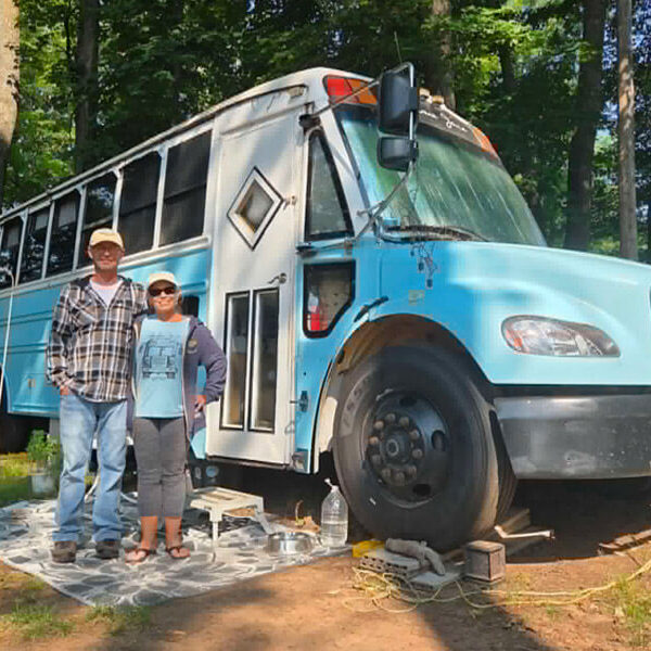 Workampers Susan Savage and Tad Mayfield