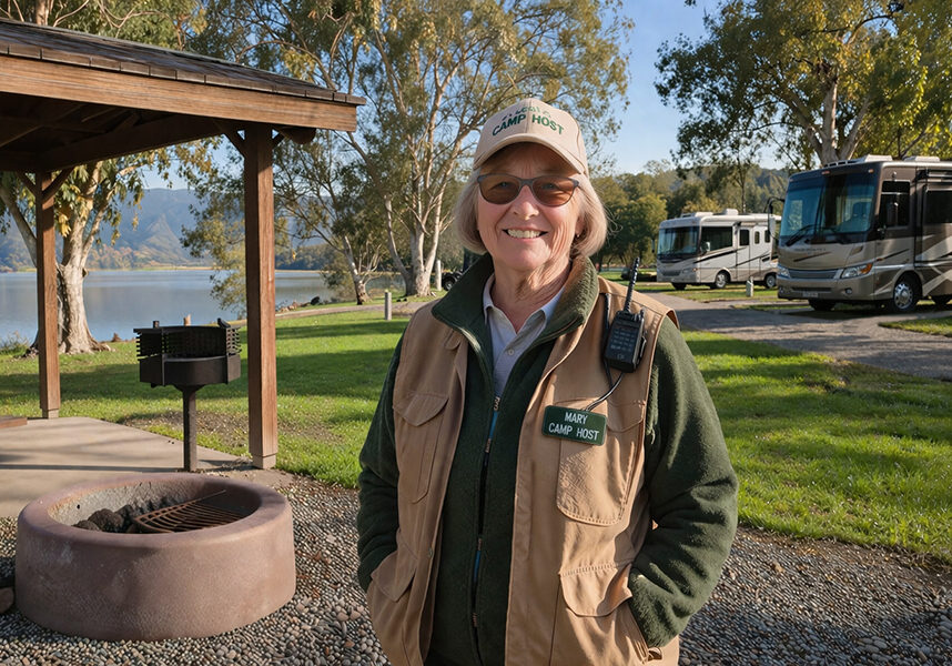 Workamper camp host at RV park