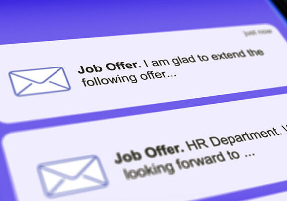 multiple job offer notifications
