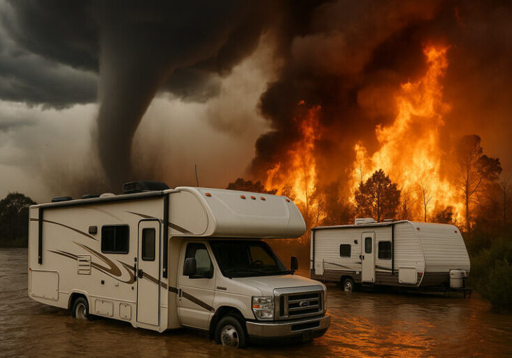 RV Weather Emergency Preparedness - Tornado, Wild Fire, Flooding